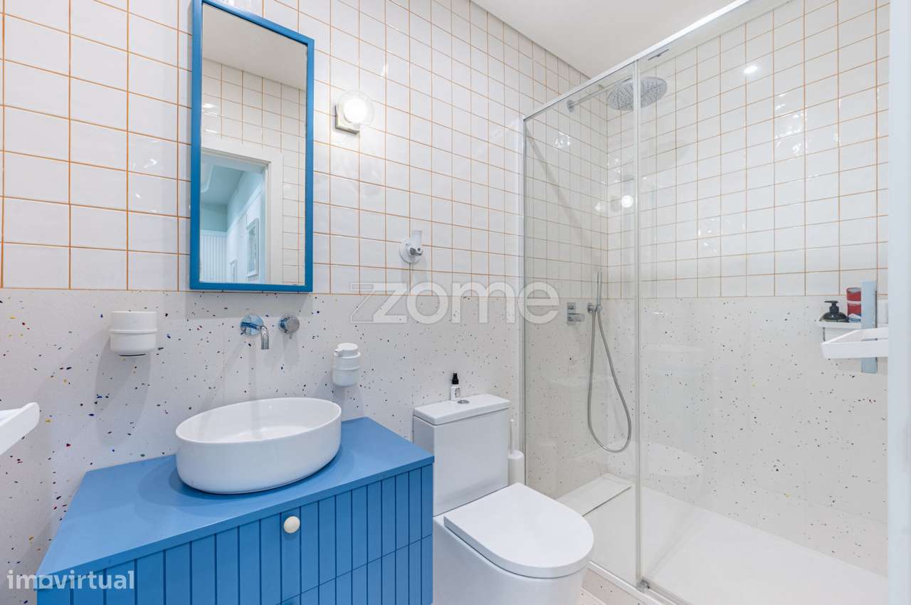 Moradia T3 renovada.Arquitetura portuguesa e Estilo americano. Guif...-19