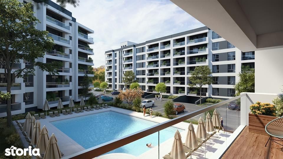 Apartament 3 camere nou 2022 ansamblu rezidential de lux Dobroesti