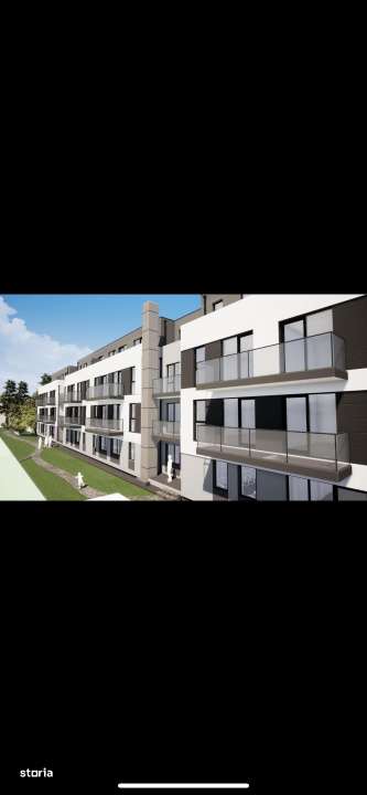 Apartament 2 camere, bloc nou, terasa, TVA inclus-9