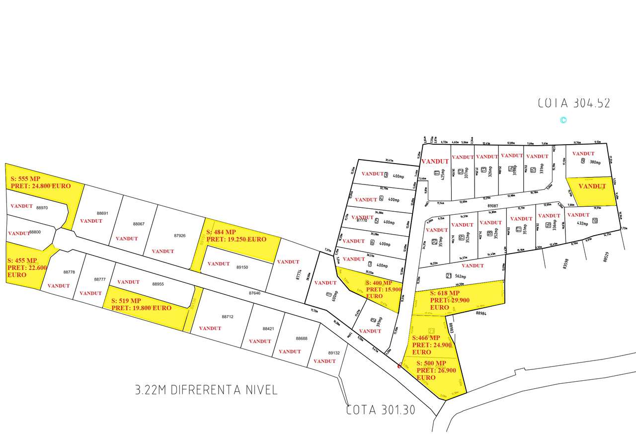 Teren Mioveni,Colibasi, 484 mp, toate utilitatile - Imagine principală: 4/4