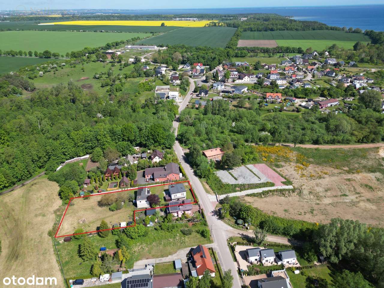 Duża działka w malowniczym położeniu z 2 budynkami - Pełny obrazek: 5/18