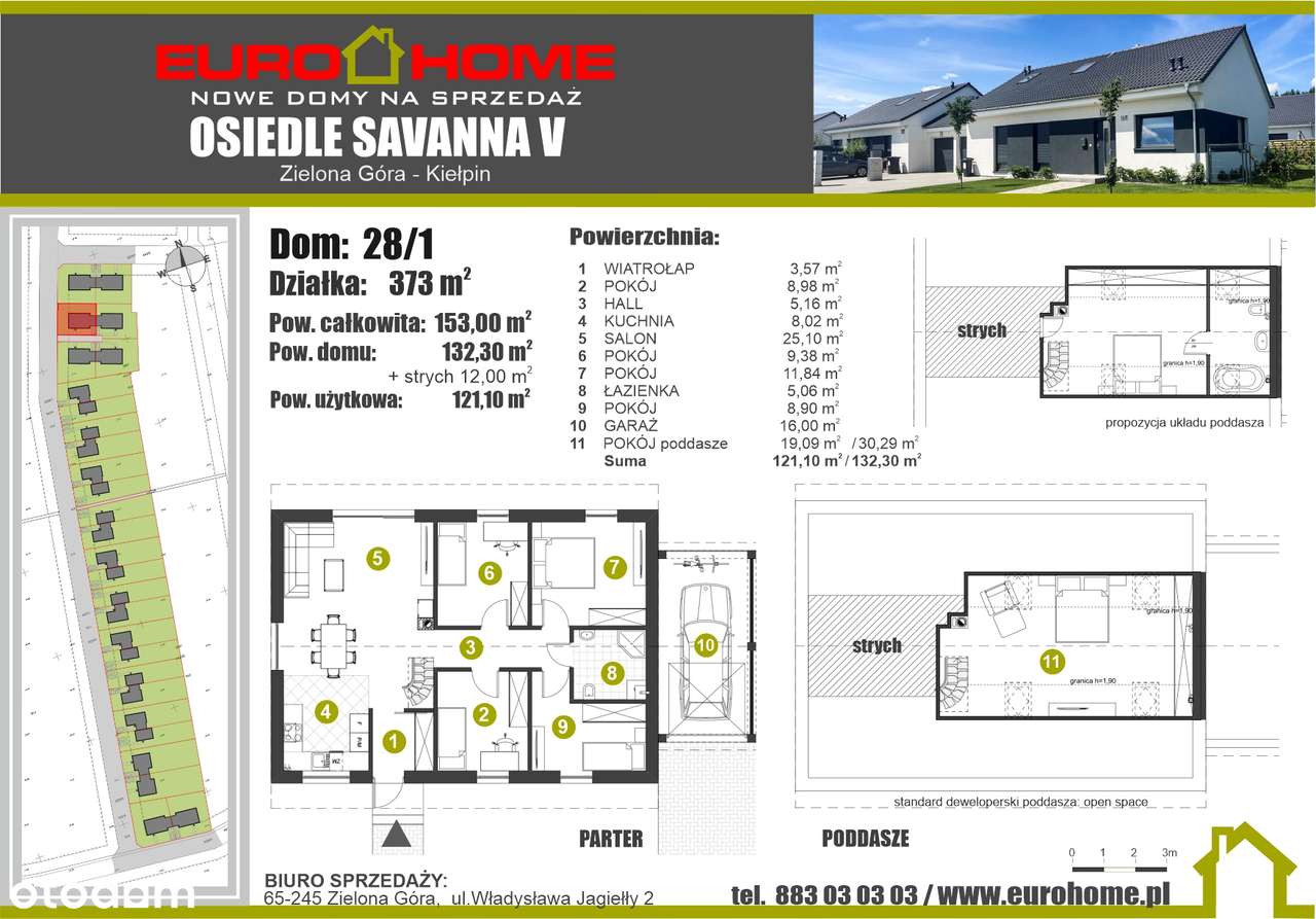 EUROHOME Osiedle Savanna V ZIELONA GÓRA - Ostatnie 3 DOMY Z GARAŻEM!-5