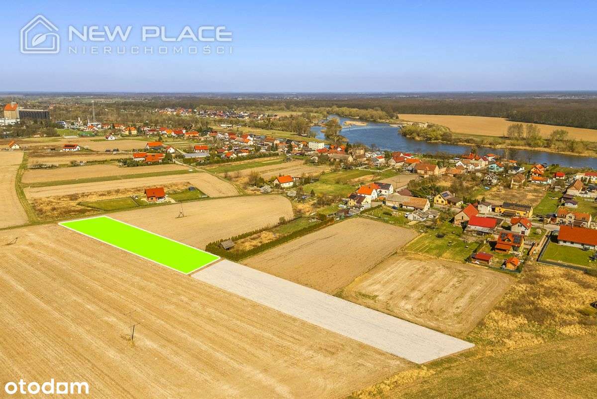 Płaska, równa działka budowlana, 600m od rzeki - Pełny obrazek: 4/10