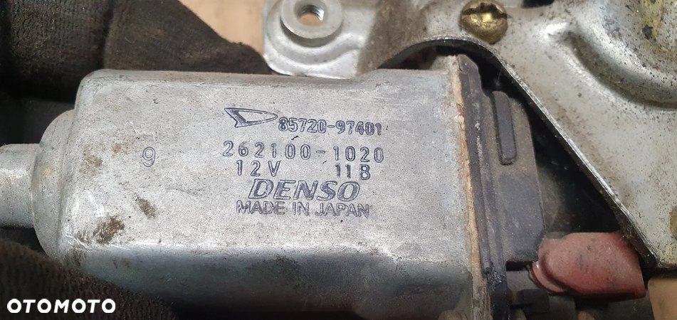 Mechanizm podnośnik szyby lewy tył Daihatsu YRV 262100-1020 85720-97401 - 5