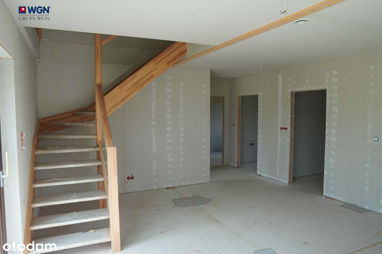 Dom jednorodzinny w stanie deweloperskim w Kamienniku Wielkim.-6