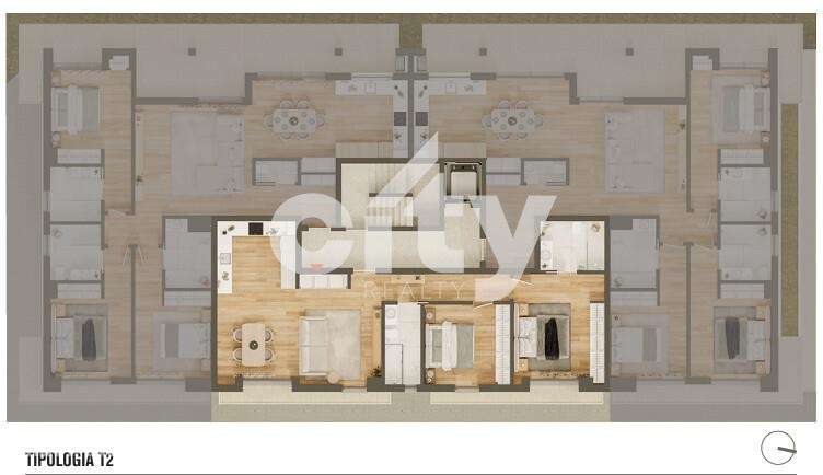 Apartamento T2 |Nova Construção na Malveira-11