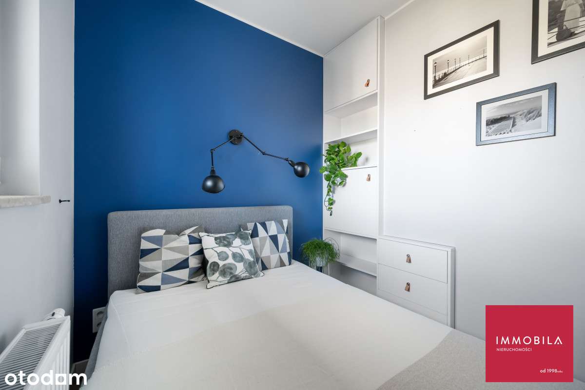 Kawalerka z sypialnią |Ta niebieska |Blisko morza-1