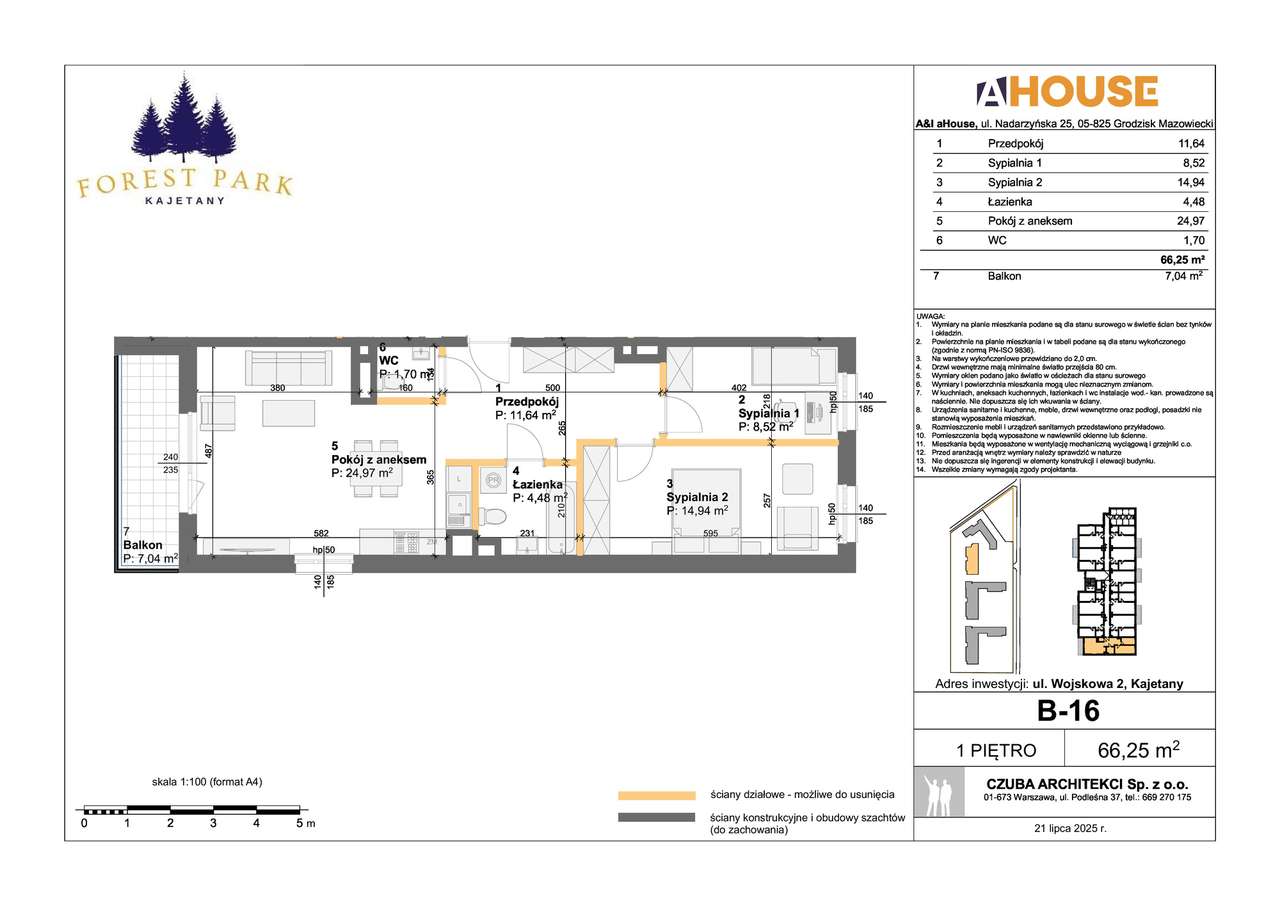 przystępne ceny mieszkań w Kajetanach - Pełny obrazek: 2/7
