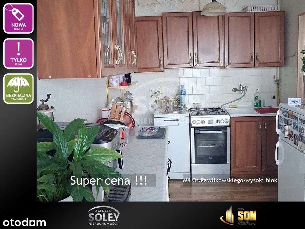 Super cena! Os. Pawlikowskiego -M4 Nie czekaj aż ktoś Cię ubiegnie!-0