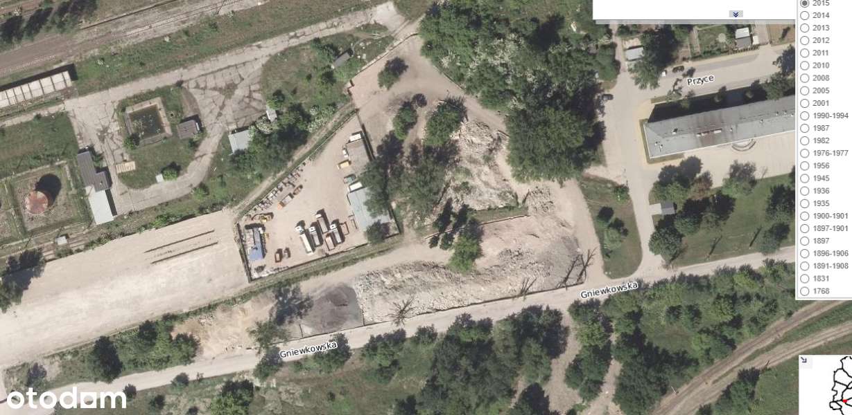 Warszawa- ul. Gniewkowska 34- teren o pow. 10.002 m2