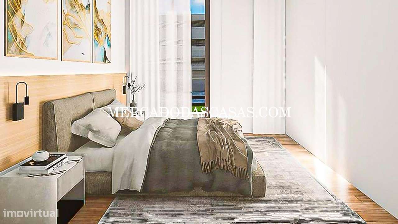 Apartamento T2 2º linha mar São Félix da Marinha-17