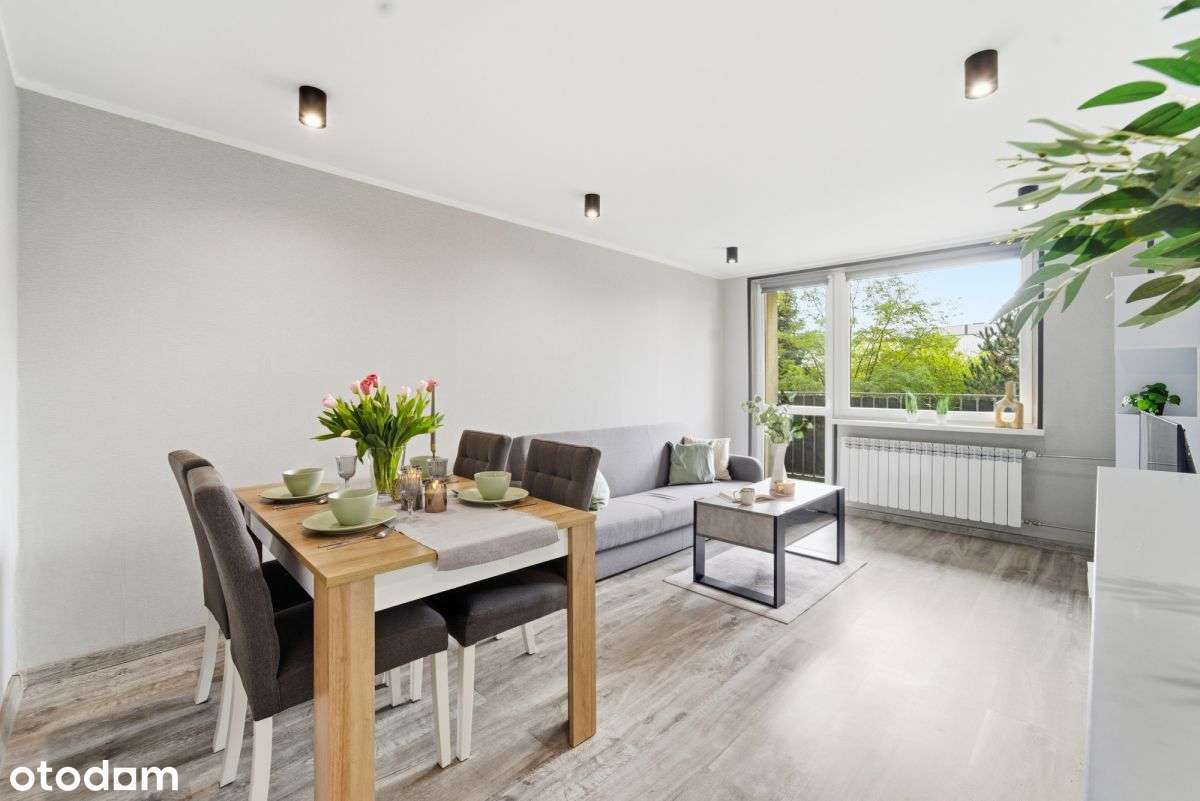 Słoneczne mieszkanie z balkonem, dwa pokoje-5