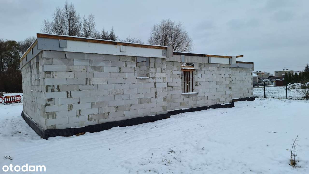 DOM W TRAKCIE BUDOWY NA DZIAŁCE 697 m2 - BRZEZIE KOŁO SULECHOWA-8