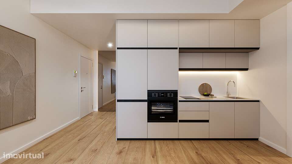 T1+1 NOVO com lugar de garagem a 200m metros da Av. da República-7