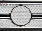 Grila Centrala Mercedes G-Class W463 (1990-2014) G65 Design Chrome Edition- livrare gratuita - 4