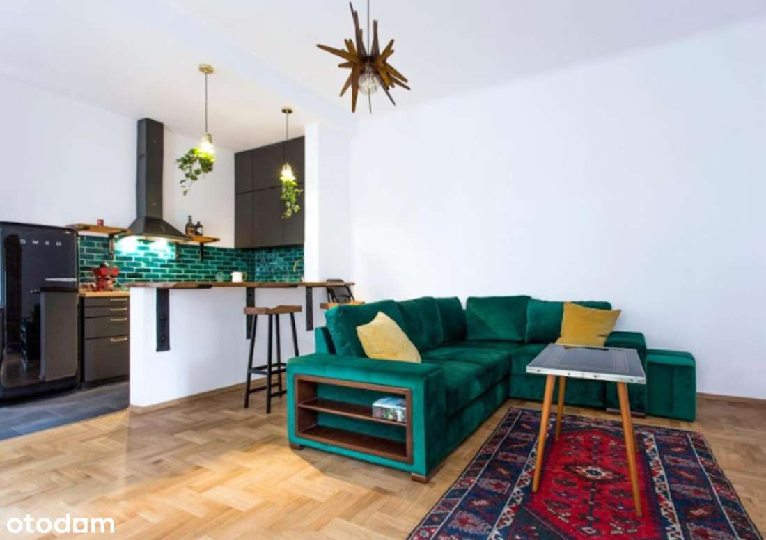 Stare Miasto | 63m2 | 2 pokoje | antresola | balkon | widok na ogród-1