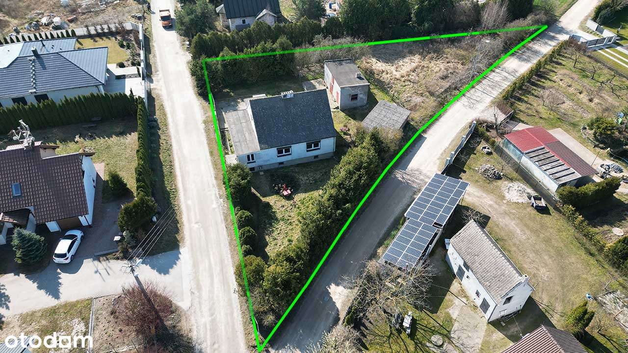 Kamionki, atrakcyjna działka pod dom wolnostojący, WZ, media, narożna! - Pełny obrazek: 5/11