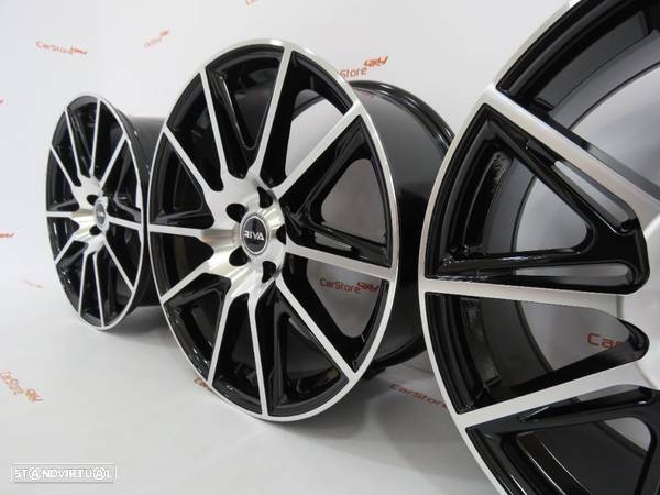 Jantes Riva RVBVA 17 x 7.5 et45 5x112 Preto + Polido - 7