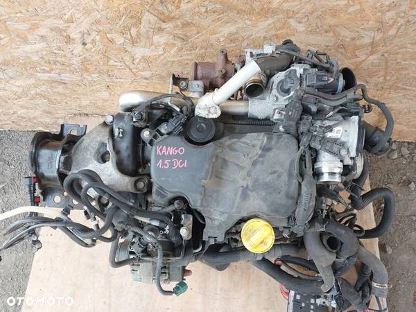 Silnik Kompletny K9K628 Renault Kangoo II III Lift 1.5 DCI 2017r Euro6 K9KE628 - 2