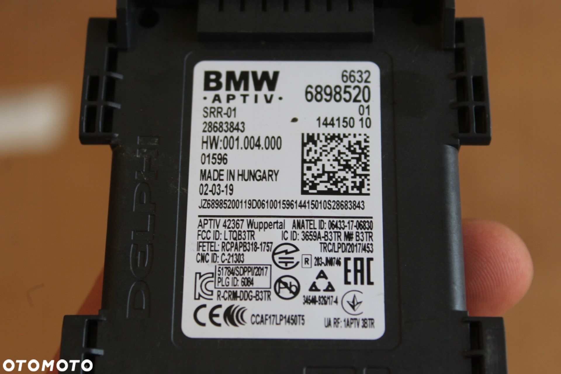 Moduł asystent pasa 6898520 BMW X5 G05 - 3