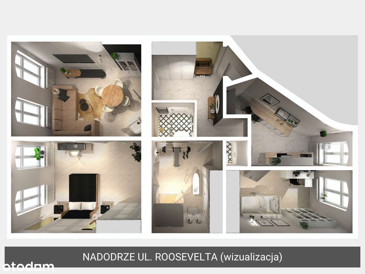 Nadodrze/106 m2/2. piętro/duże możliwości aranżacyjne-19