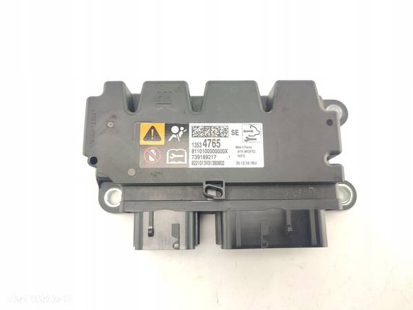 MODUŁ SENSOR PODUSZEK AIRBAG OPEL ASTRA K V 13534765 - 5