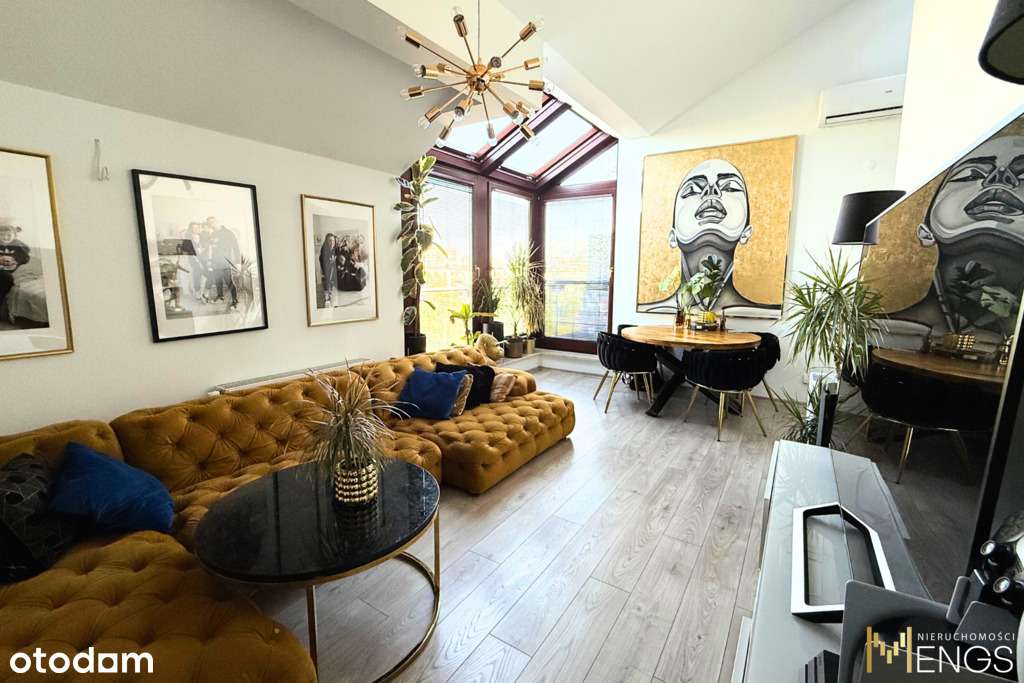 4 Pokojowe Mieszkanie z antresolą | Działkowa - Pełny obrazek: 2/9