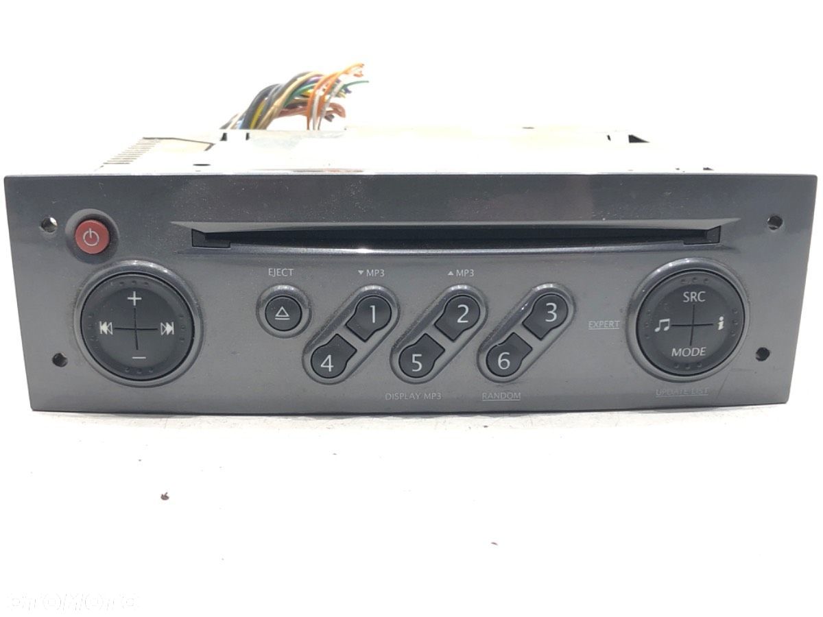 RADIO RENAULT CLIO III (BR0/1, CR0/1) 2005 - 2014 1.6 16V (BR09, BR0T, CR09, CR0T) 65 kW [88 KM] - 1