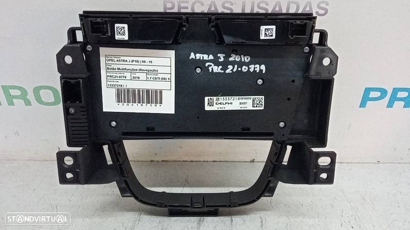 Painel Frontal Do Auto Radio Opel Astra J (P10) - 2