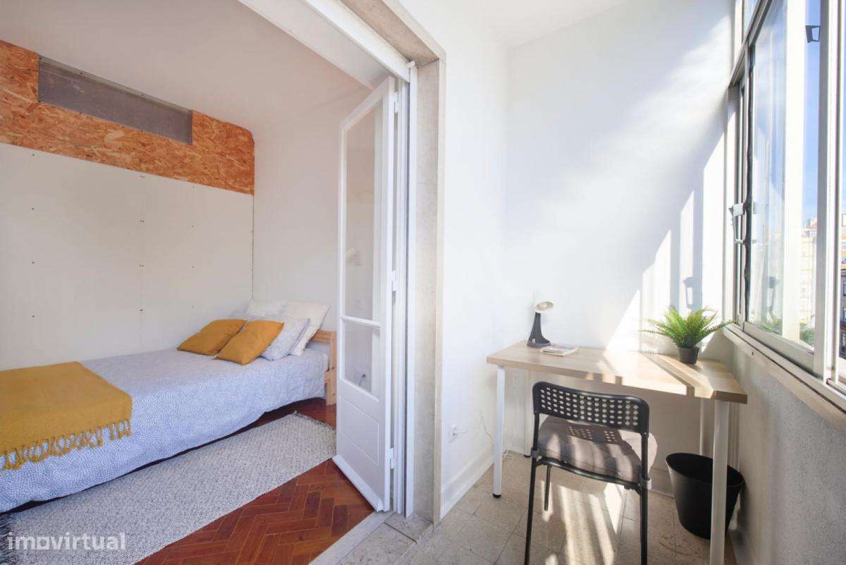 Quarto - localizado em Arroios Lisbon - Grande imagem: 5/8