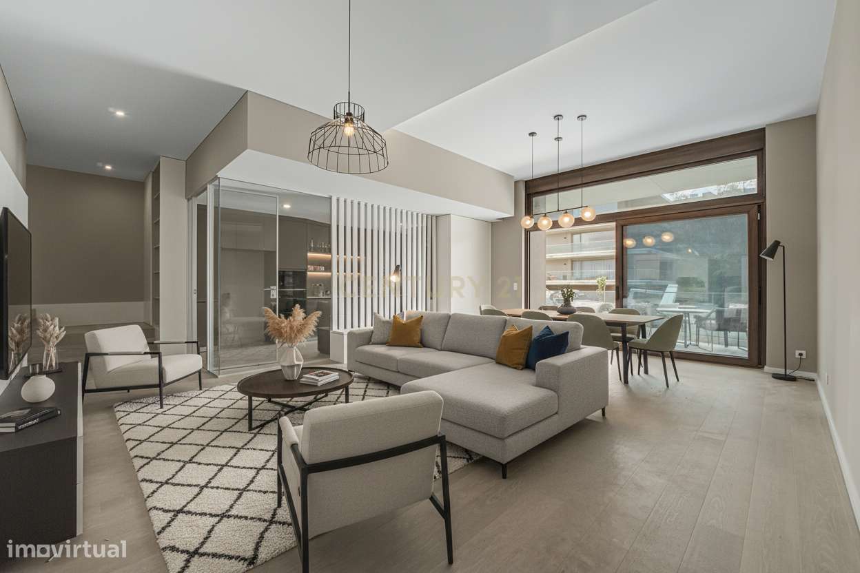 Apartamento T4 Exclusivo em Primeira Linha de Mar | Canidelo-0