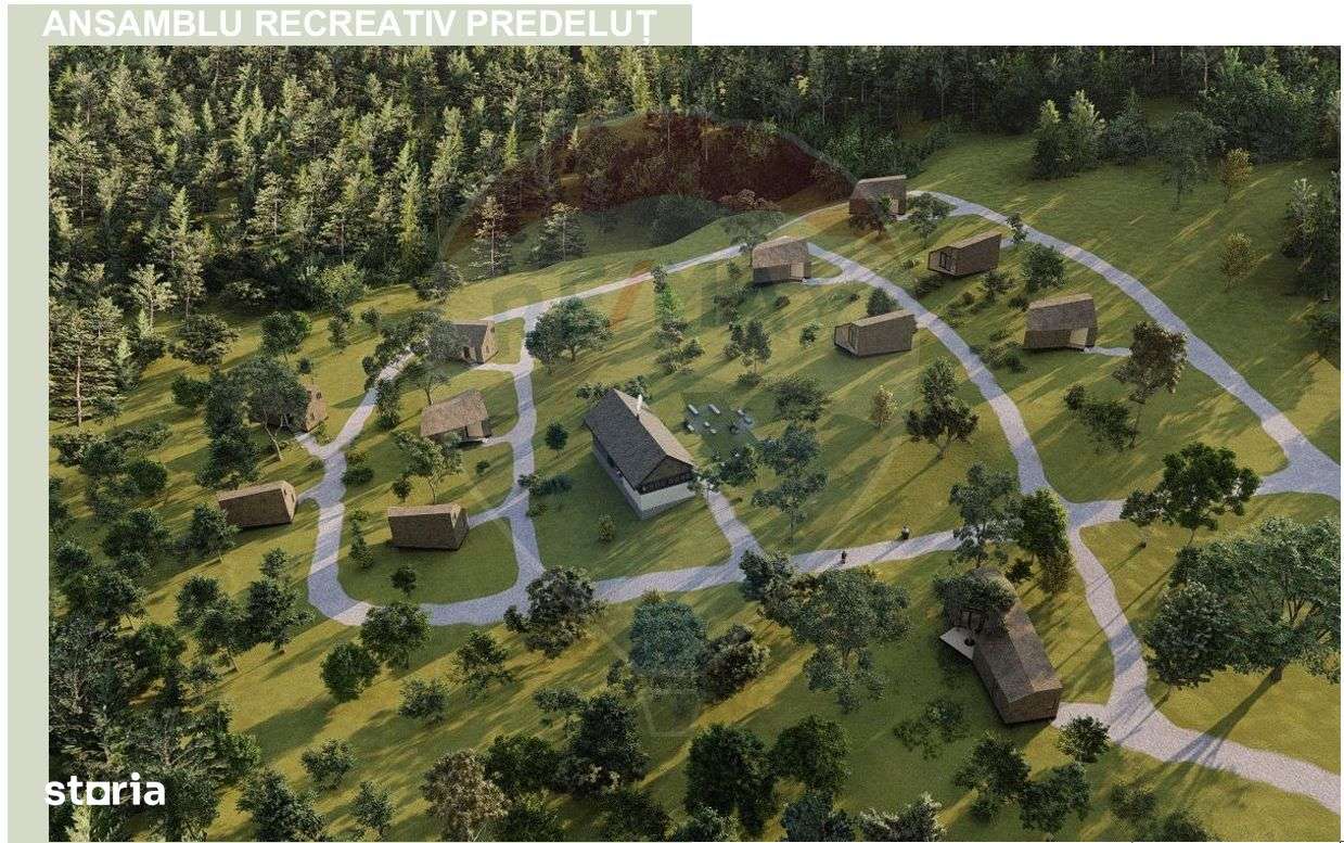 16 E+TVA/mp: Teren Bran Predelut 24253 mp intravilan proiect turistic-5