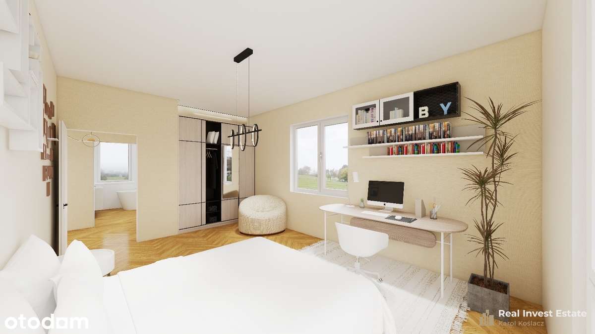 Piękne domy w zabudowie bliźniaczej Kajetany gm. Nadarzyn 2 ETAP-10