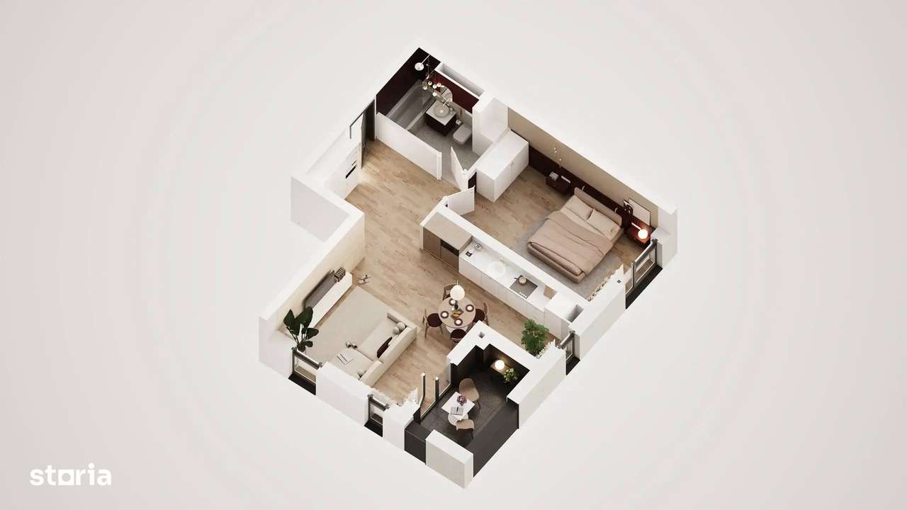 Apartament Via Carmina, de la dezvoltator avans 5% - Imagine principală: 5/7