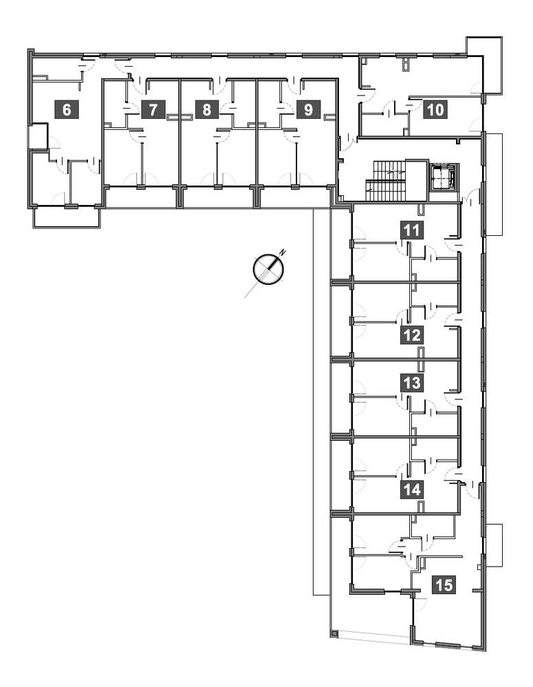 Słoneczne Tarasy - mieszkanie nr 7 (pierwsze piętro) - Pełny obrazek: 2/8