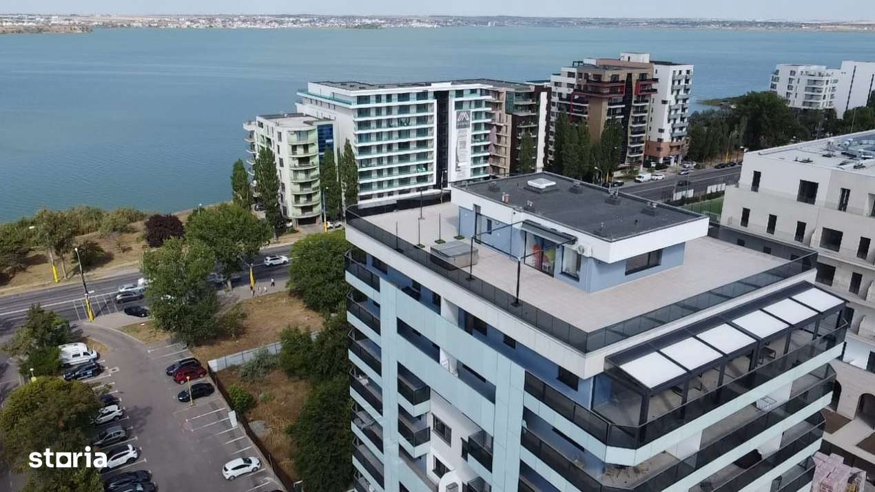 Ap 2 camere + TERASA 50 MP | Vedere Spectaculoasa Catre Lac | Mamaia I-14