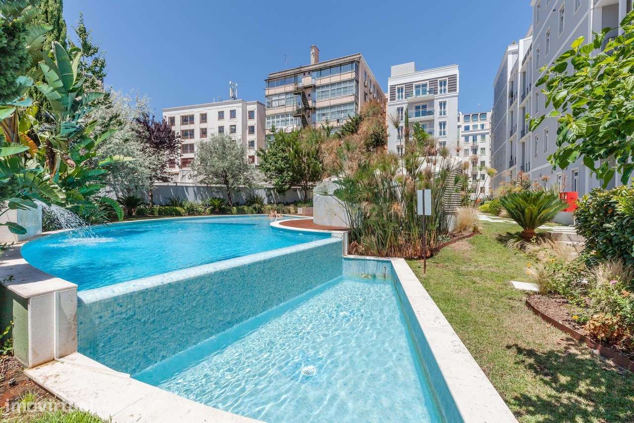 Penthouse T1 com Varandas e Piscina Comum | Avenida Duque de Loulé, Ce - Grande imagem: 3/21