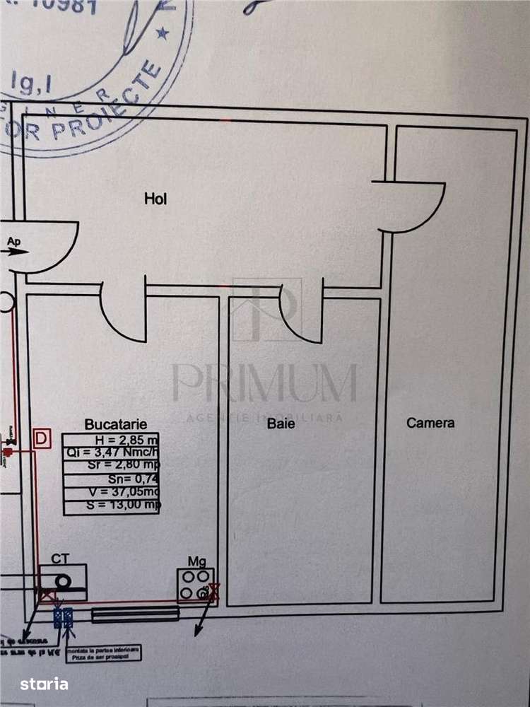 Apartament Spatios - Decomandat - Etaj Intermediar - Centrala Proprie - Imagine principală: 1/10