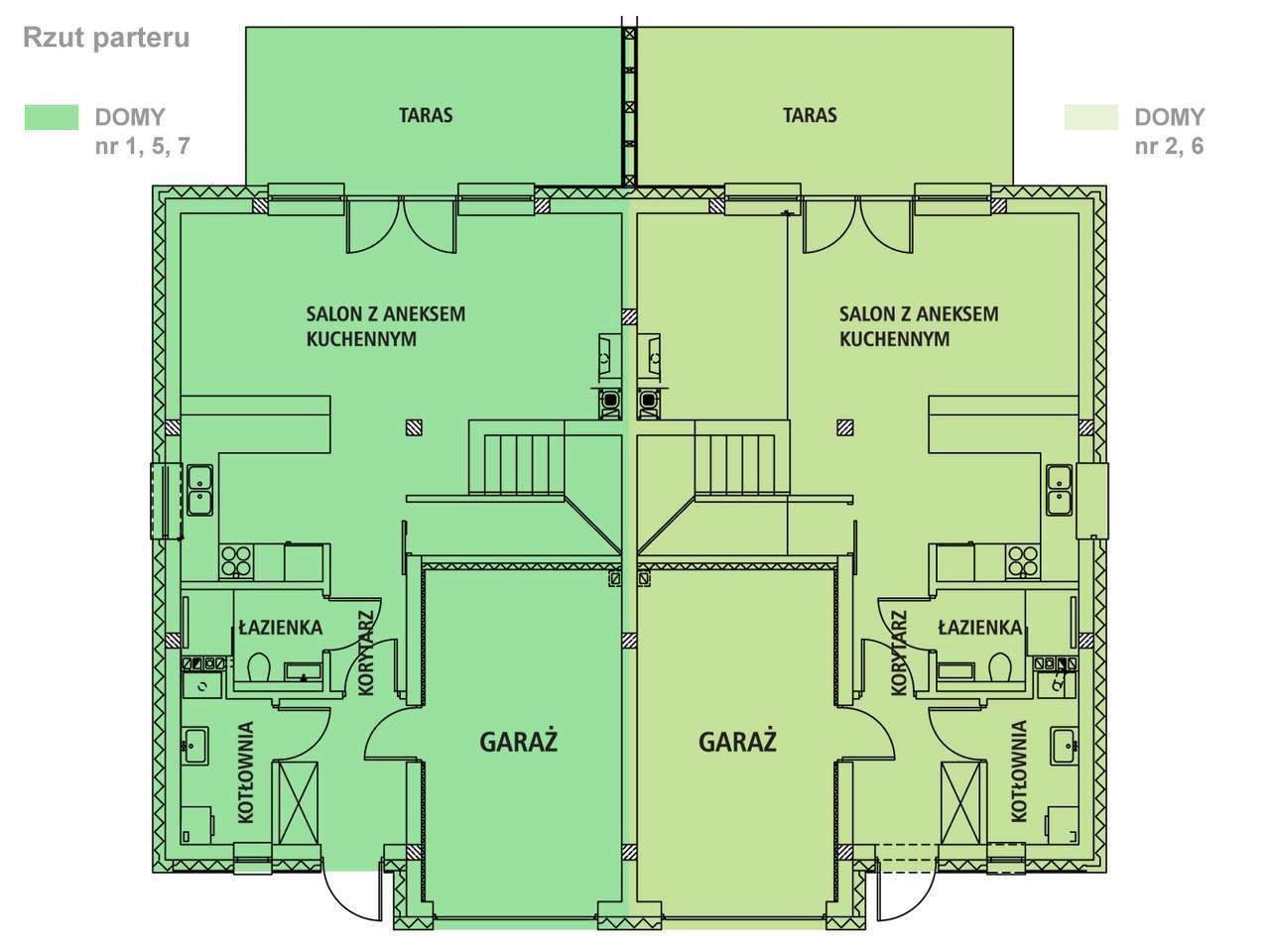 Domy-bliźniki w wysokim standardzie deweloperskim w Jedlni - Letnisko-18