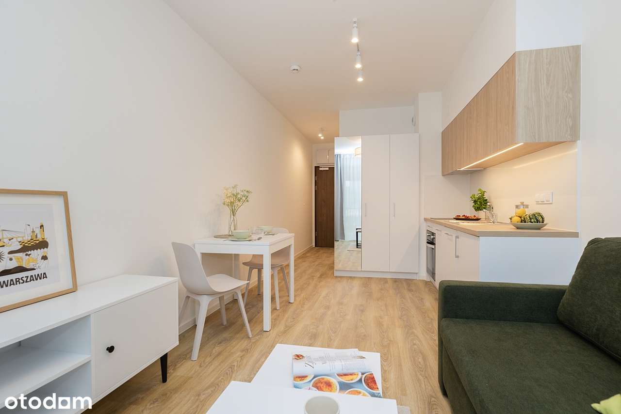 Apartament Studio 27m2 |Pierwszy najem| Przyjazne zwierzętom - Pełny obrazek: 2/7