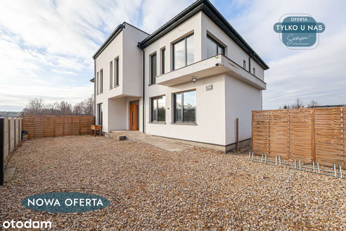 Dom z 2022 roku - 445 m² | 2 niezależne pietra|