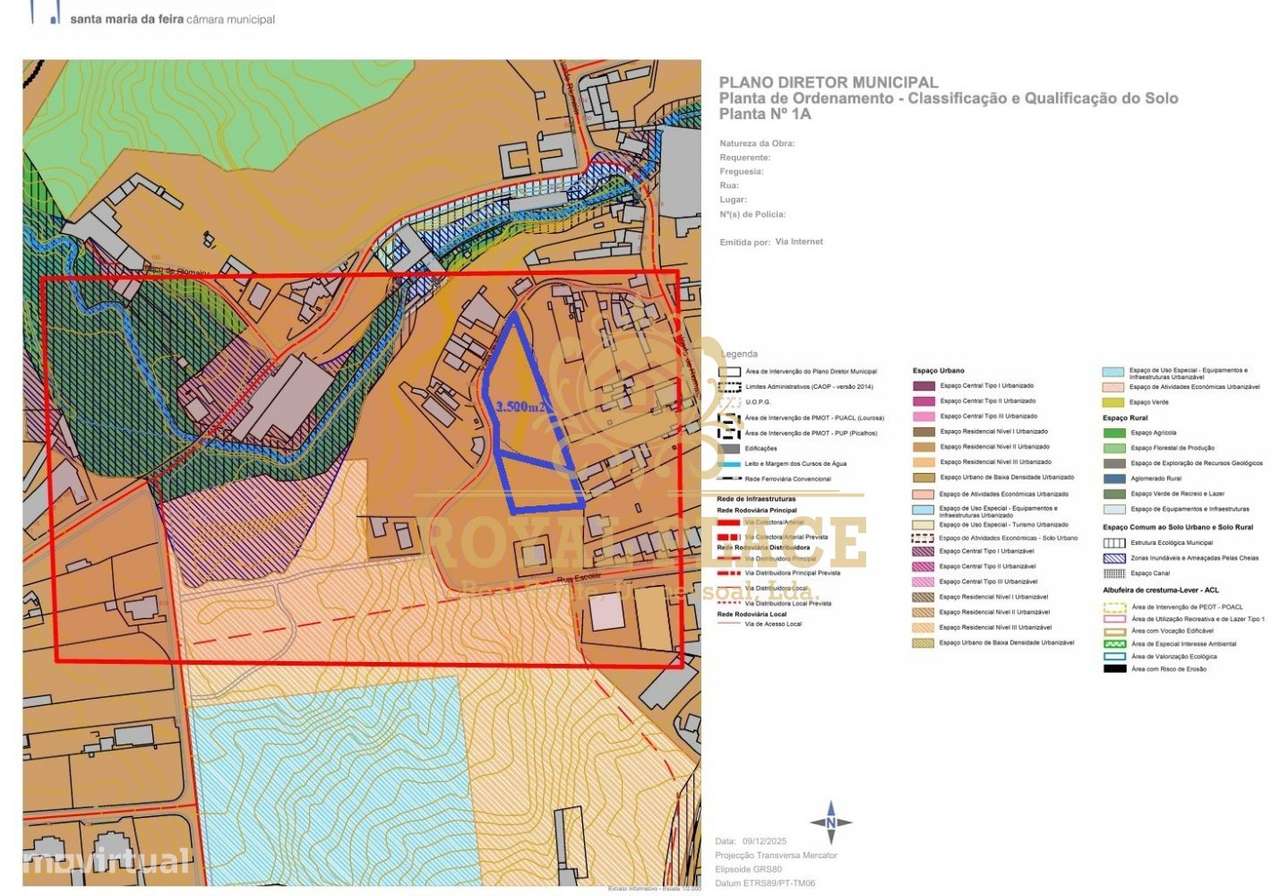 Terreno Construível 3.500m2 Paços de Brandão - Grande imagem: 4/28