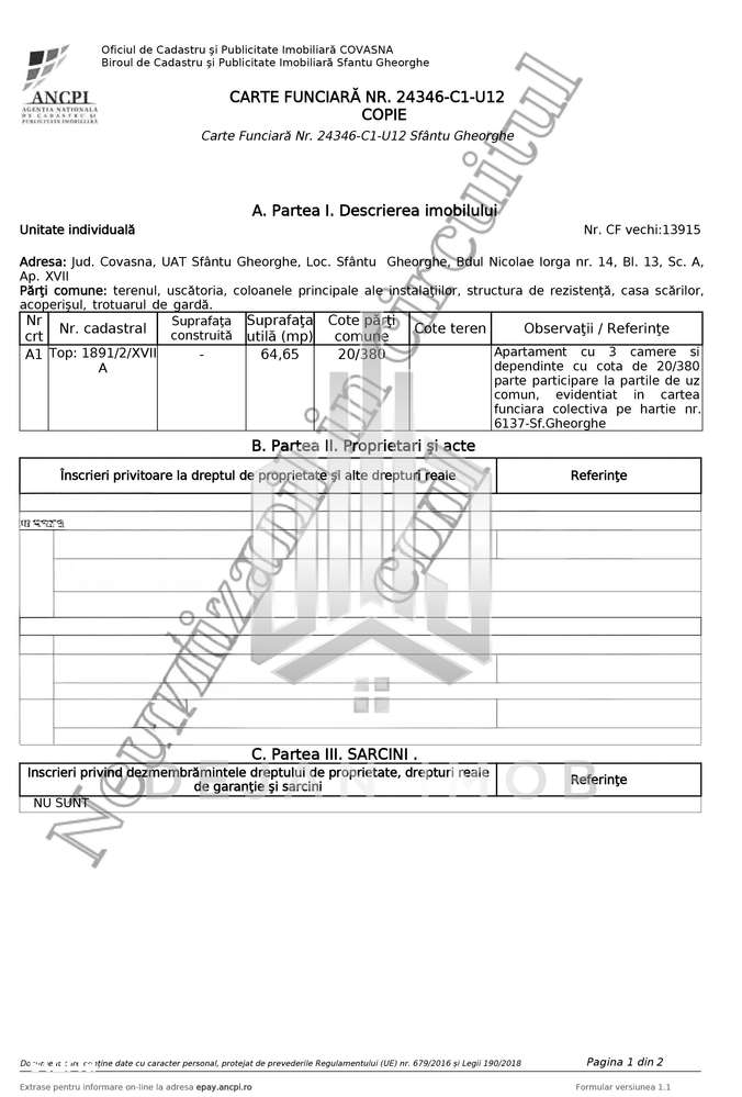 Apartament cu 3 camere | 65 mp | Nicolae Iorga-5