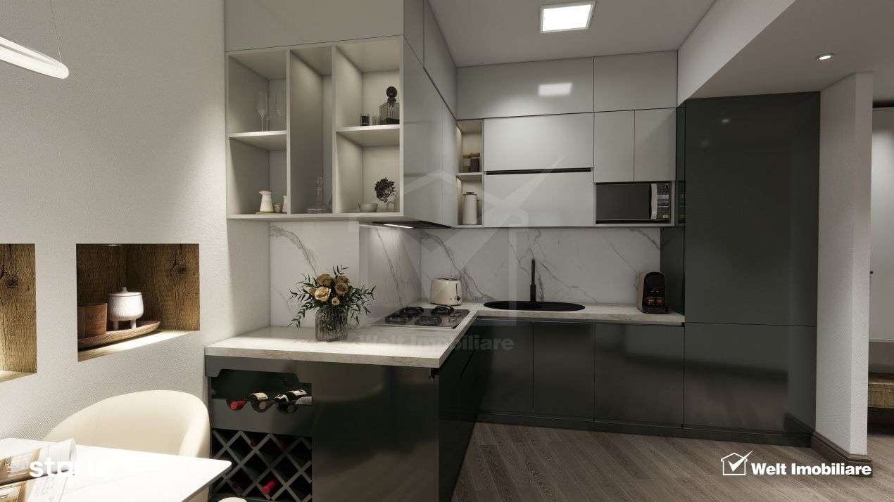 Apartament 4 camere, 3 dormitoare, 2 bai, 2 parcari - Wings Zorilor - Imagine principală: 4/10