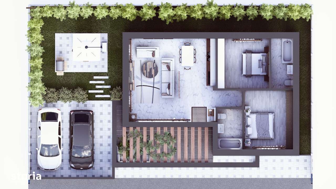 ANSAMBLU CASE INDIVIDUALE, RATE LA DEZVOLTATOR PE 2 ANI, COMISION 0% - Imagine principală: 5/5