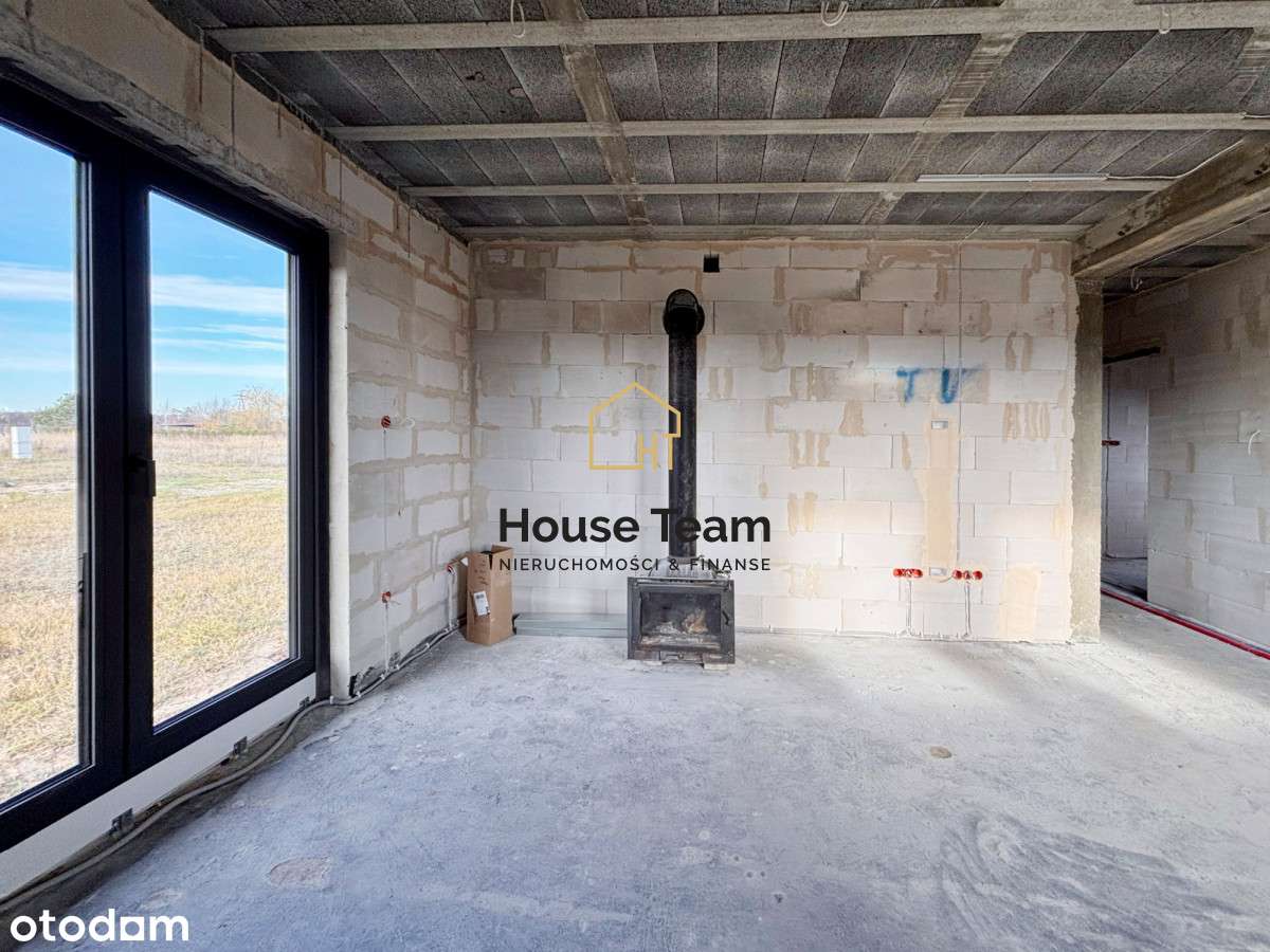 Nieduży dom do wykończenia - 118 m2, Małe Rudy-8