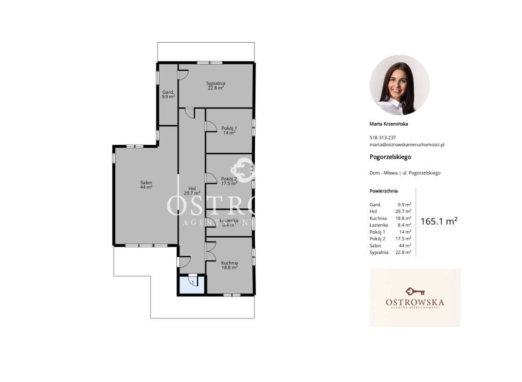 Parterowy dom z PV i dużą działką DO ZAMIESZKANIA! - Pełny obrazek: 4/17