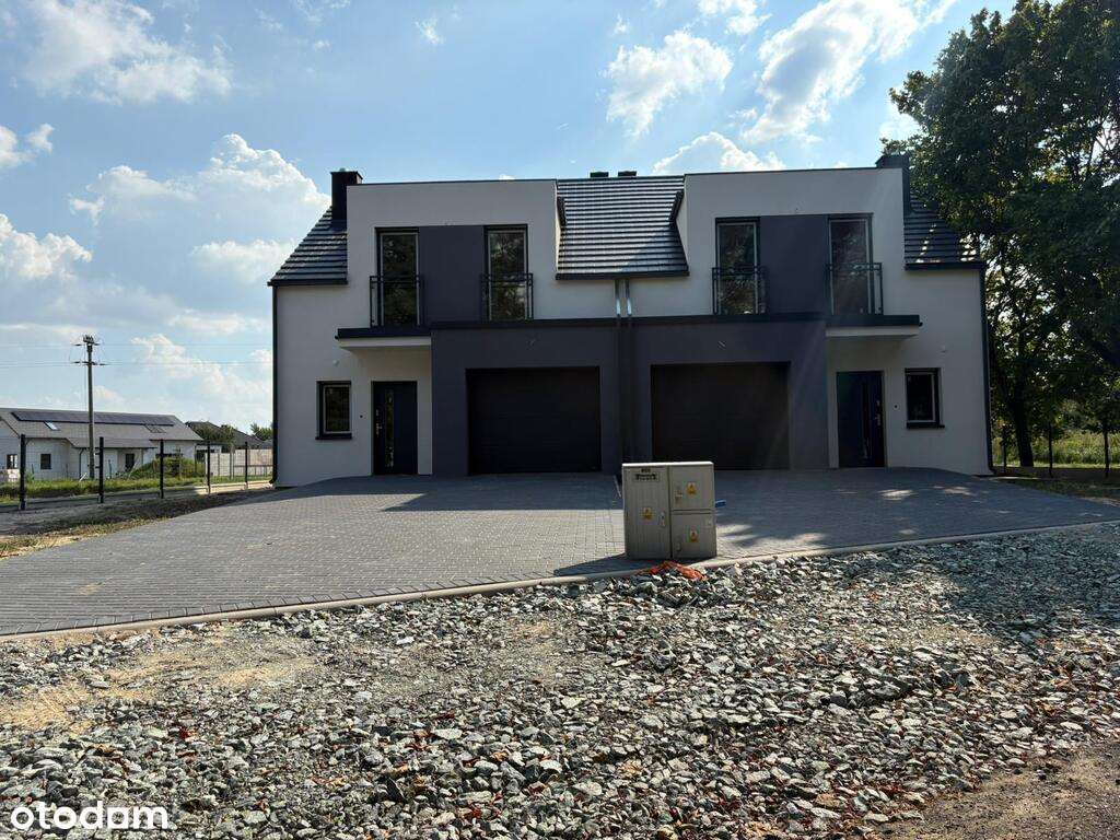 Nowoczesny dom w stanie deweloperskim -Szczypiorno - Pełny obrazek: 2/10