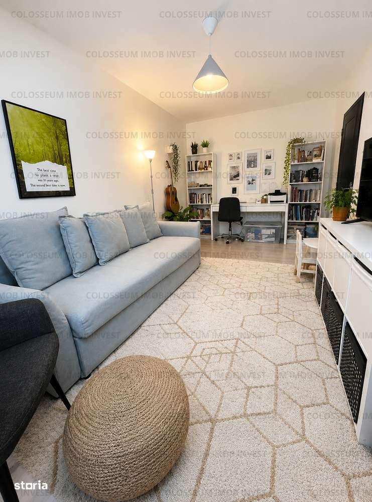 Apartament decomandat, 2 camere, renovat, mobilat, utilat, zona Astra!-2
