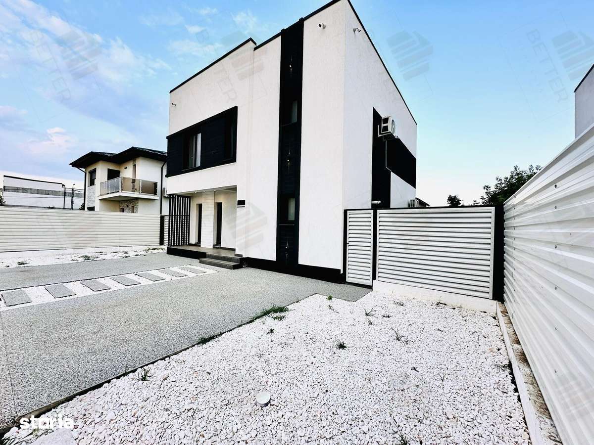 Vilă modernă P+1 de vânzare || Comuna Berceni – 5 camere || 455 mp - Imagine principală: 3/20